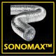 Gaine insonorisée ouate SONOMAX™ 125mm - 10m