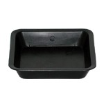 Coupelle carrée 28 x 28 cm (pour pots 11L)
