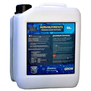 ADN NUTRIENTS© - Premium Formula GROW 5l (engrais complet croissance)